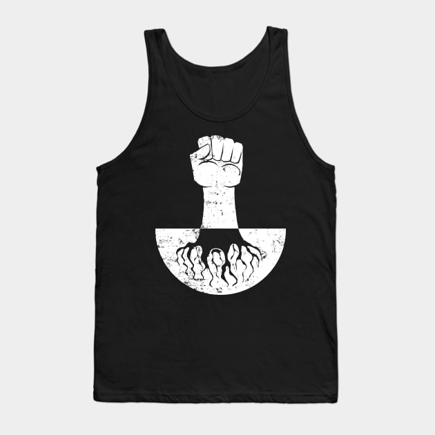 Activism Tank Top by Black Tee Inc